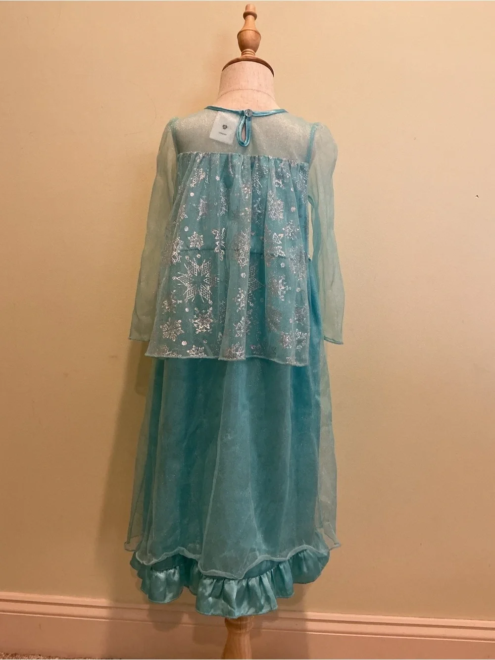 Disney Light Blue Elsa Sparkle Princess Nightgown - Picture 6 of 6